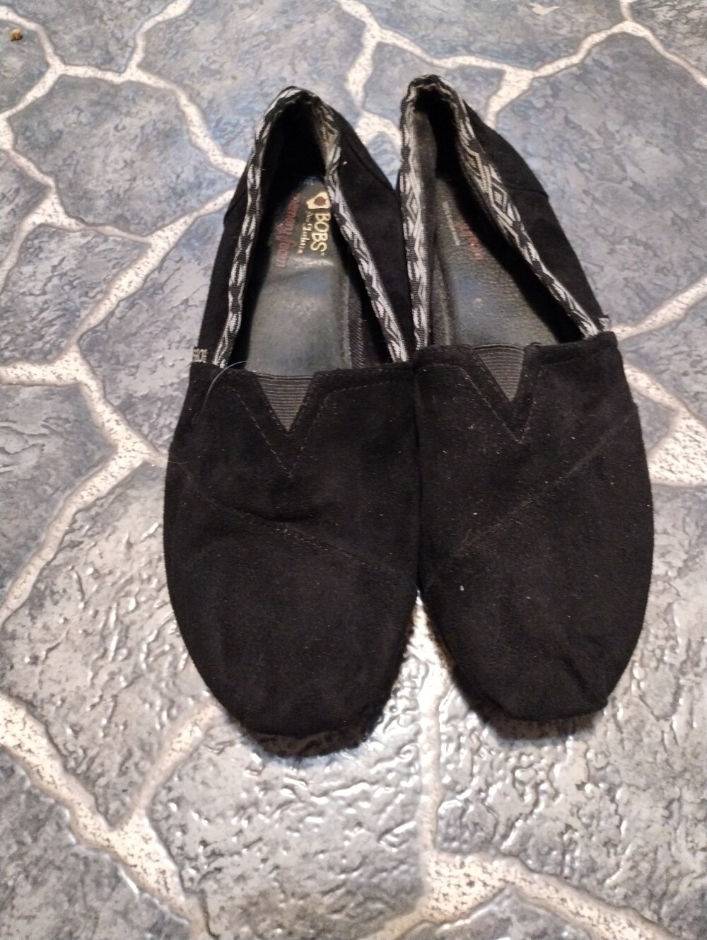 BOBS From SKECHERS plush peace & love women's slip on size 11 W